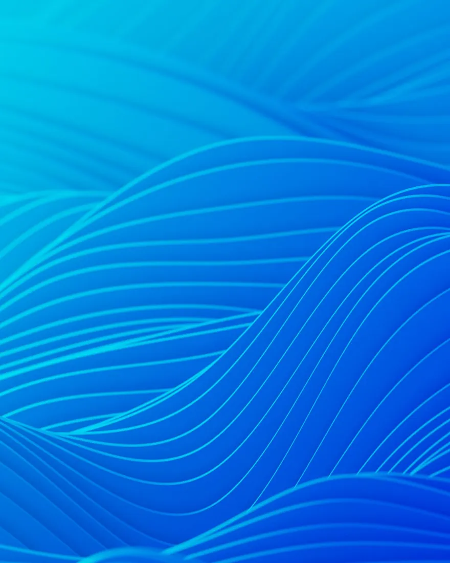 Abstract flowing lines — the shape of digital-asset market structure